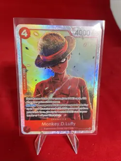Monkey D. Luffy OP12-015 SR Legacy of the Master - ONE PIECE Card Game ENGLISH - Image 3
