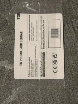 Gengar 050/088 EB Games Promo - English - Pokemon TCG Perfect Order SEALED 2026 - Image 2