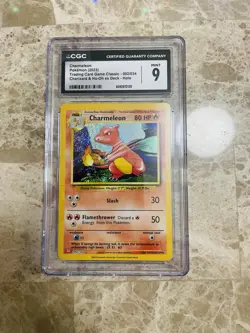 CGC Mint 9 Graded Charmeleon Holo 002/034 Classic Collection 2023 Pokemon TCG - Image 1