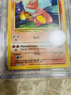 CGC Mint 9 Graded Charmeleon Holo 002/034 Classic Collection 2023 Pokemon TCG - Image 3