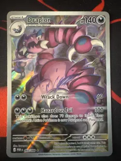 2026 POKEMON POR EN-PERFECT ORDER 097 DRAPION ILLUSTRATION RARE - Image 1