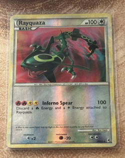 Rayquaza 20/95 Pokemon: Call of Legends Reverse Holo 2011 - Image 1