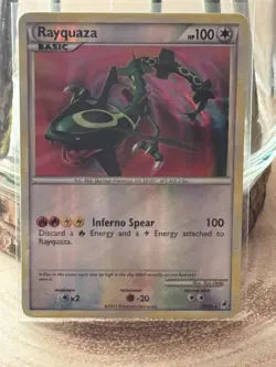Rayquaza 20/95 Pokemon: Call of Legends Reverse Holo 2011 - Image 3