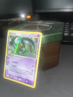 Pokemon Grovyle 19/100 EX Crystal Guardians Delta Species Stamped Holo Rare - Image 2