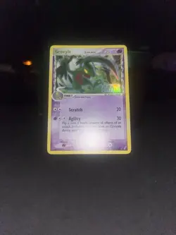 Pokemon Grovyle 19/100 EX Crystal Guardians Delta Species Stamped Holo Rare - Image 4