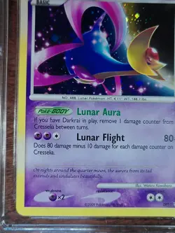 2009 Pokemon Promo Cresselia DP51 Arceus Blister Pack Holo CGC 9 MINT Vintage - Image 5