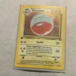 Pokemon TCG Electrode (Holo Rare, Unlimited) - Jungle 2/64 Holo 90 HP Stage 1 - Image 1