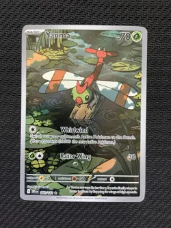 Yanma 183/182 - Illustration Rare - Destined Rivals 2025 POKEMON NM - Image 2