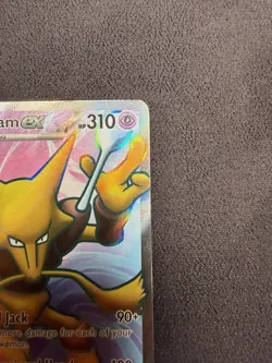 Pokemon TCG Alakazam EX Holo Ultra Rare Scarlet and Violet 151 188/165 LP - Image 4
