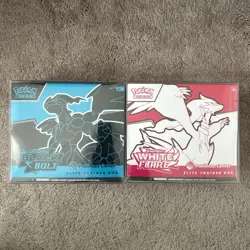 Pokemon Scarlet & Violet White Flare/Black Bolt Pokemon Center ETB - NEW SEALED - Image 1