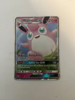 2019 Pokemon SM Hidden Fates Wigglytuff GX #42/68 - Image 1