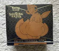 Pokemon TCG Shining Fates Elite Trainer Box ETB Sealed Eevee VMAX 2021 - Image 1