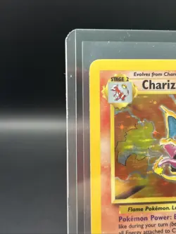Pokemon TCG Charizard Base Set 1999 Holo Rare 4/102 - Image 2