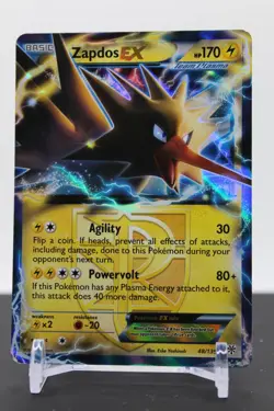 Zapdos EX (Team Plasma) 48/135 Holo - Pokemon Plasma Storm - Image 1