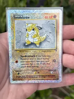 Legendary Collection Reverse Holo Sandshrew & Sandslash Set 91/110 62/110 - Image 2
