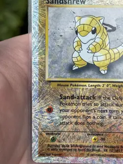 Legendary Collection Reverse Holo Sandshrew & Sandslash Set 91/110 62/110 - Image 3