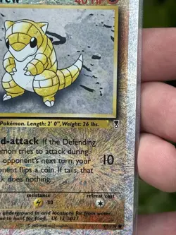 Legendary Collection Reverse Holo Sandshrew & Sandslash Set 91/110 62/110 - Image 5