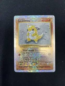 Pokemon Sandshrew 91/110 Legendary Collection Reverse Holo - Image 1