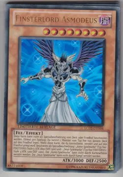 YU-GI-OH Finsterlord Asmodeus Ultra Rare LC02-DE004 - Image 1