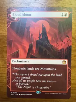 Blood Moon Wilds of Eldraine: Enchanting Tales Regular MTG NM Magic Card - Image 1