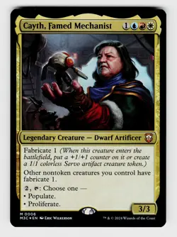 Magic the Gathering | MTG, Foil, Cayth, Famed Mechanist, No.6, M - Image 1