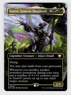 Magic the Gathering | MTG, Foil, Szarel, Genesis Shepherd (Borderless), No.4, M - Image 1