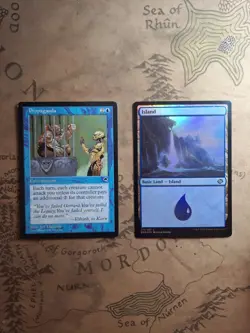 MTG Propaganda Tempest Vintage Top Edge Wear LP & FREE FOIL ISLAND - Image 1