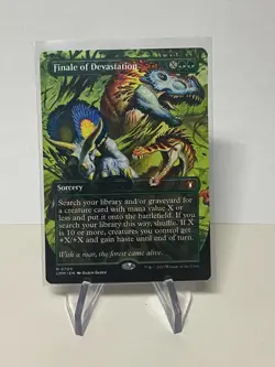 MTG Finale of Devastation - Borderless, NM-Mint, English Commander Masters - Image 1