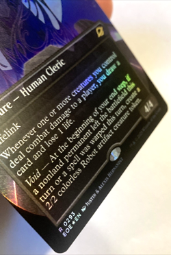 MTG Elegy Acolyte (Borderless Foil) Edge of Eternities 293 NM - Image 2