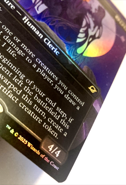 MTG Elegy Acolyte (Borderless Foil) Edge of Eternities 293 NM - Image 3