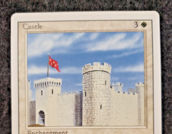 1994 Magic the Gathering - Castle - mint - Revised no play MTG..(DS3D1K7) - Image 3