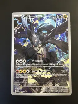 Carta Pokemon Zekrom di N MEP 031 Italiano Promo ETB set Ascesa Eroica Italiano - Image 1