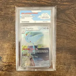 Togekiss IR 235/217 Perfect Subgrades Ascended Heroes Ace 10 Pop Pokemon 🔥🔥🔥 - Image 1