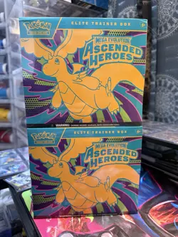 Pokemon Mega Evolution Ascended Heroes Elite Trainer Box ETB Factory Sealed 2x - Image 1