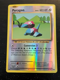 Porygon 71/108 Reverse Holo XY Evolutions Pokemon TCG - Image 1