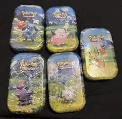 Pokemon Center TCG: Mega Evolution — Ascended Heroes Mini Tin x 5 Bundle - Image 2