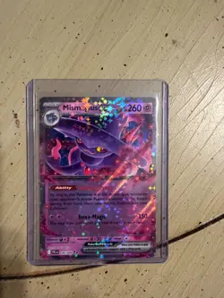 Pokemon TCG: 2025 Mismagius Ex 036/094- DOUBLE RARE HOLO-Phantasmal Flames - Image 1