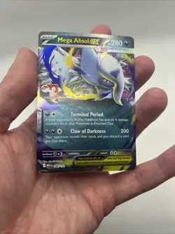 086/132 Mega Absol ex Pokemon TCG Prize Pack Series 8 Stamped Mega Evolution - Image 4