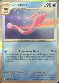 Gorebyss 056/182 Rare Destined Rivals Pokemon Near Mint - Image 1