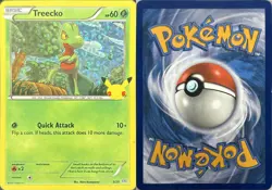 Treecko 003/025 Promo McDonald's 25th Anniversary Promos Pokemon Holo LP - Image 1