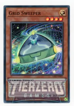 Yugioh Grid Sweeper SAST-ENSE1 Super Rare Limited Edition Near Mint / LP - Image 1