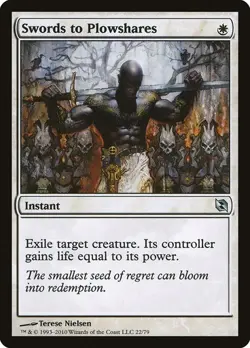 MTG - Swords to Plowshares - Duel Decks - Magic the Gathering - Image 1