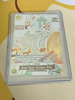 Gum Gum Golden Rifle Op15-116 Alt Art - Image 1