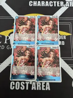 One Piece TCG Viola OP15-040 R Playset (x4 Cards) - Image 1