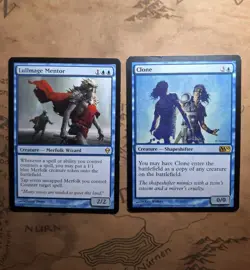 Lullmage Mentor Zendikar Light Play MTG & Clone M10 MP Free Shipping - Image 1