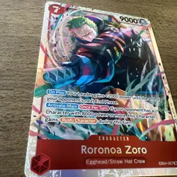 Roronoa Zoro | EB04-007 | SR | One Piece TCG | OP15-EB04 English - Image 2