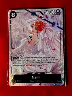 OP15-086 SR Alternate Art - Nami - One Piece CCG Adventure on Kami's Island - Image 1