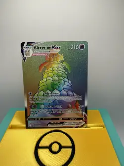 Pokemon Alcremie Vmax Secret Rare Rainbow 073/072 Shining Fates - Image 1