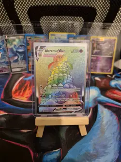 Pokemon Alcremie Vmax Secret Rare Rainbow 073/072 Shining Fates - Image 1