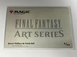 Barret Wallace 8 / 53 Art Series MTG Final Fantasy 2025 Mint - 9.0 + - Image 3